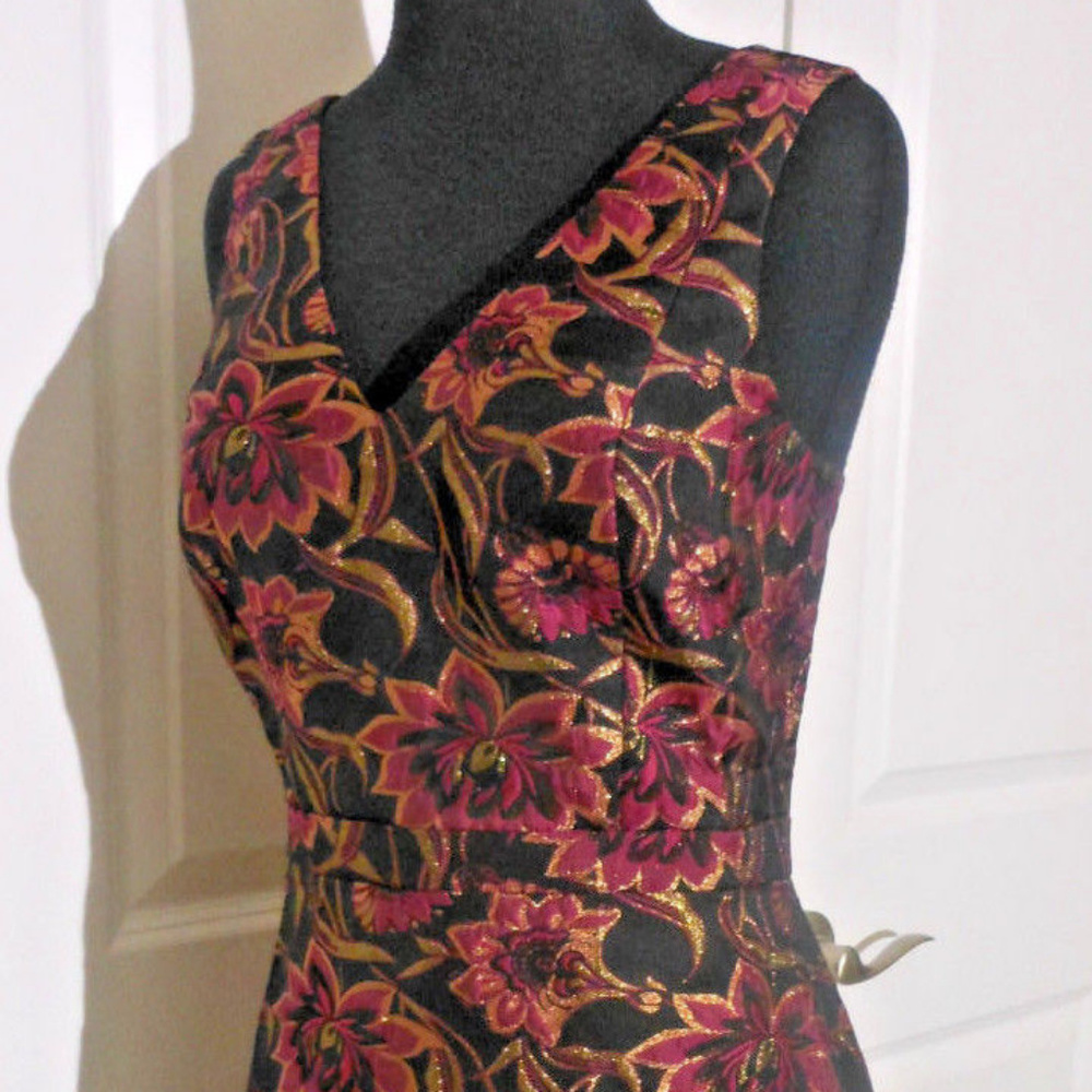 J CREW Jacquard V-Neck Dress 4, 6 & 8 NWT Party - Picture 5 of 8
